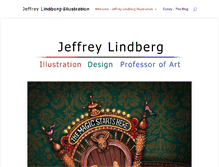 Tablet Screenshot of jeffreylindberg.com